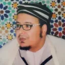 The logo of the radio station Radio reciter Omar Al Qazabri narrated by Warsh